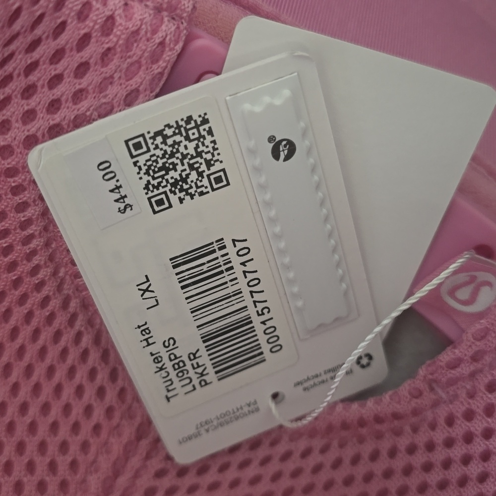 Lululemon Athletica Pink Trucker Hat - Picture 4 of 4